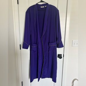 Vintage Victoria's Robe with Gold Accents